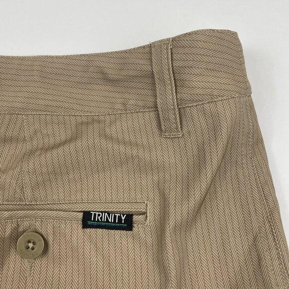 Trinity HYBRID Shorts Men's Size 36 Hiking Casual Summer Surf Skate Herringbone - Picture 3 of 12